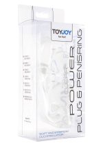 Power Plug & Penisring Transparent - obrazek 2