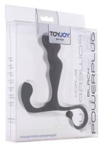 Power Plug Prostate Massager Black - obrazek 2
