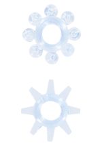 Power Stretchy Rings 2pcs Blue