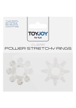 Power Stretchy Rings 2pcs Transparent - obrazek 2