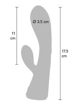 Iris Rabbit Vibrator Purple - obrazek 8
