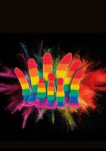 Happy Stuffer Large Rainbow - obrazek 3