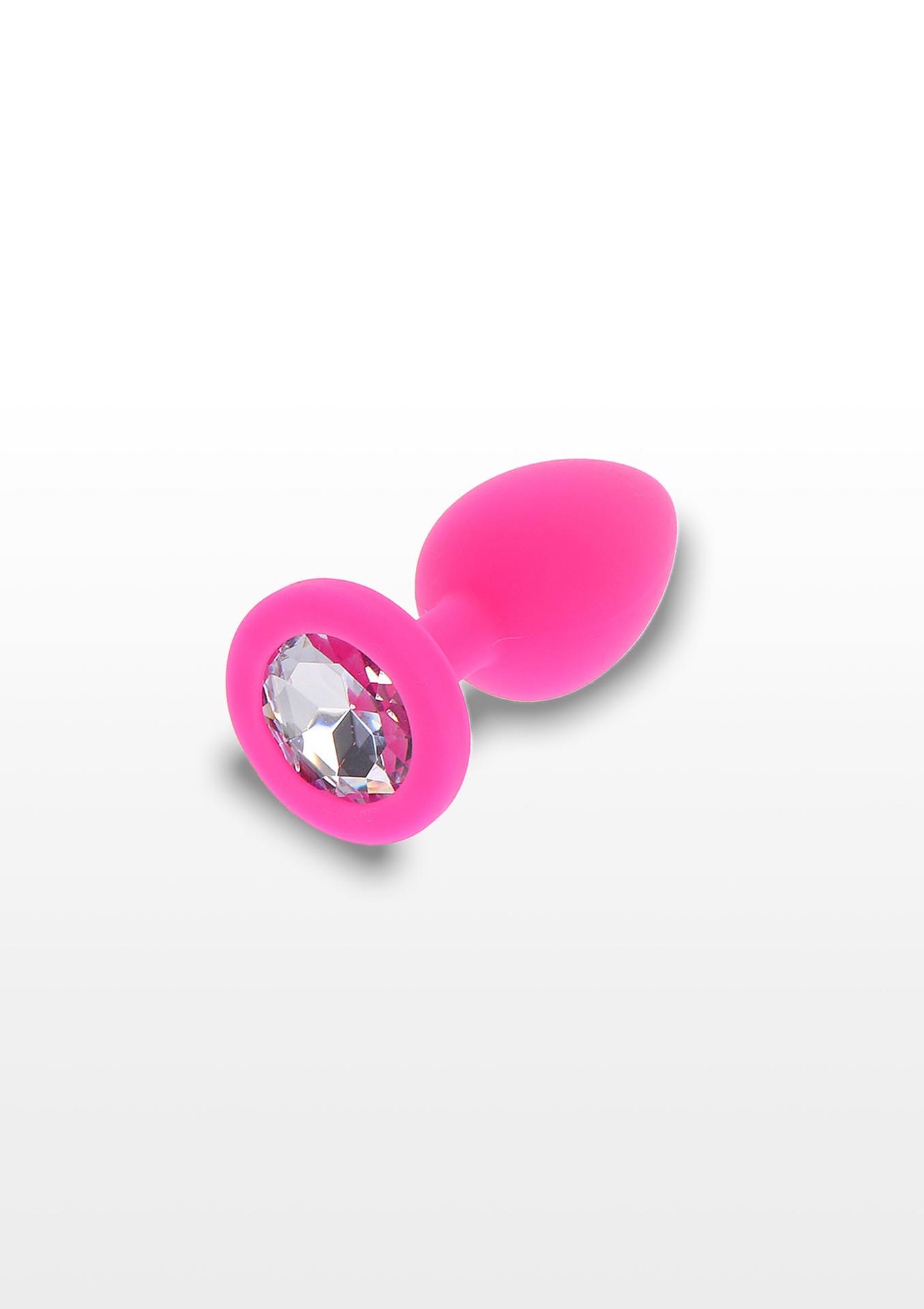 10573_PINK_01 Diamond Booty Jewel Small Pink - obrazek 1