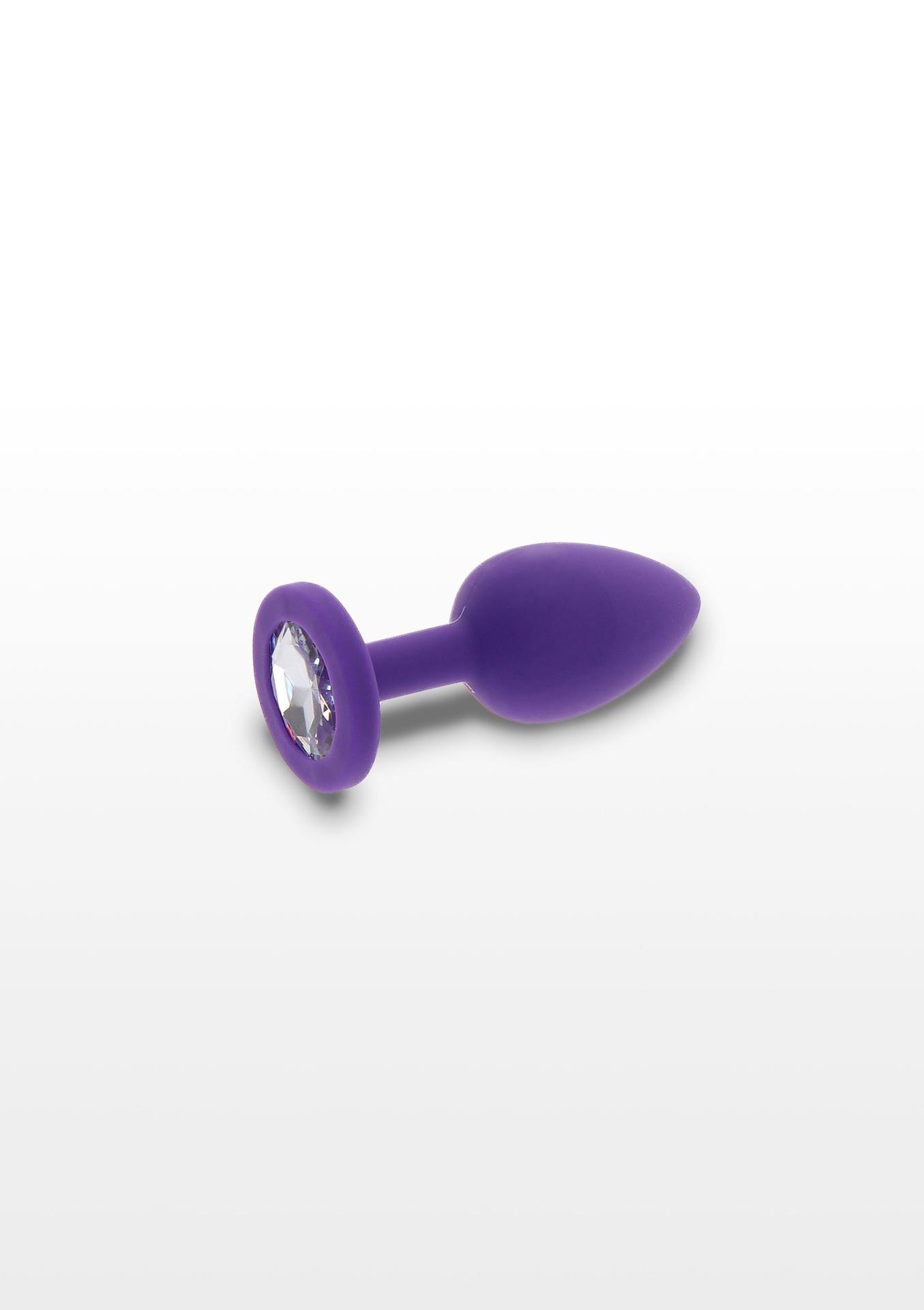 10573_PURPLE_01 Diamond Booty Jewel Small Purple - obrazek 1