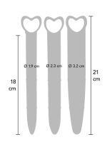 Silicone Vaginal Dilators 3pcs Pink - obrazek 13
