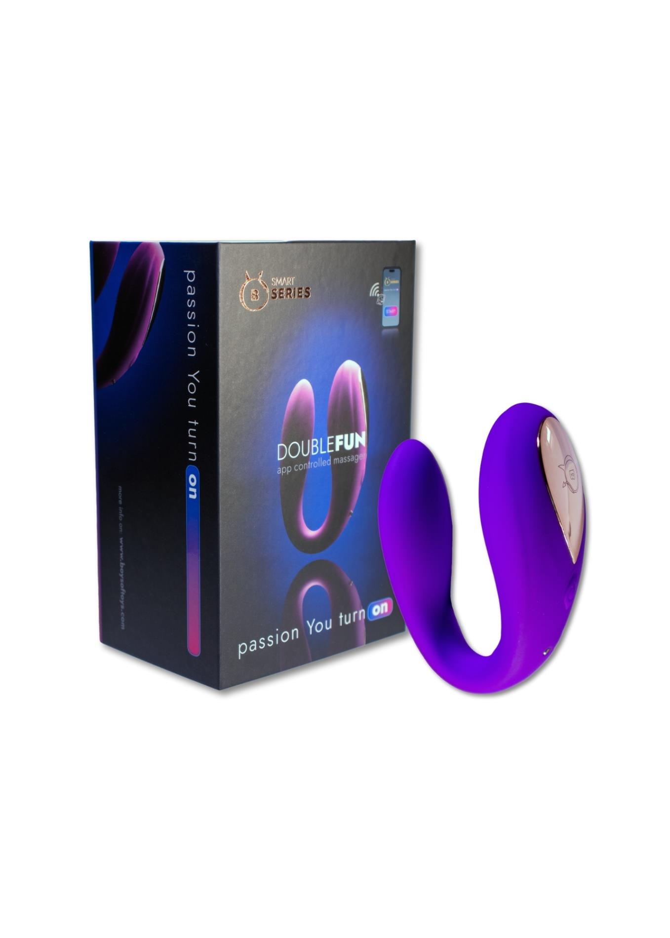 111-00003_1 Double Fun - App Controlled massager - obrazek 1