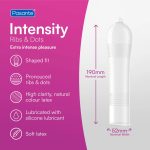 Pasante Ribs & Dots/Intensity Condoms Bulk Packs 144 pcs - obrazek 3