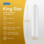 Pasante King Size Condoms 3 pcs - obrazek 3