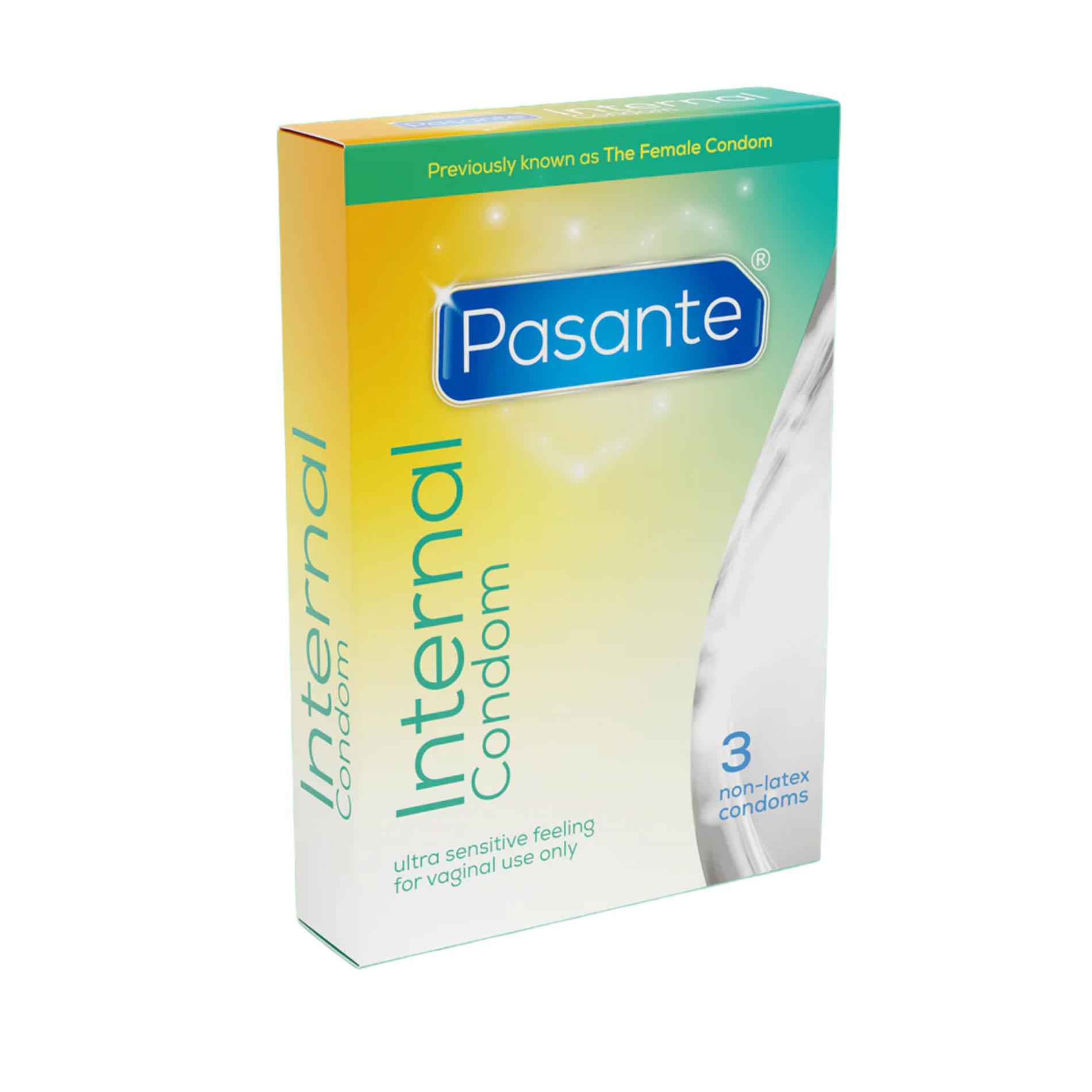 111-R0317_01 Pasante Internal Condoms 3 pcs - obrazek 1