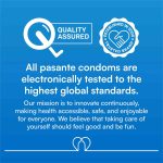 Pasante Ribbed/Passion Condoms 3 pcs - obrazek 4