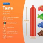 Pasante Flavours/Taste Condoms 12 psc - obrazek 3