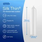Pasante Silk Thin Condoms 12 pcs - obrazek 3