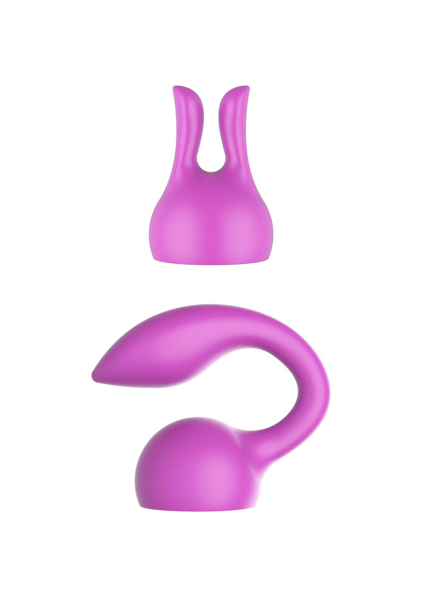 11122_FUCHSIA_01 Attachments Personal Massager Fuchsia - obrazek 1