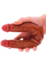 Silicone Foreskin D-Dong 35 cm Caramel skin tone - obrazek 8