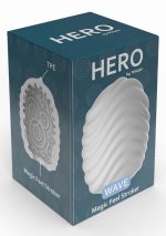 Mini Masturbator Wave White - obrazek 2