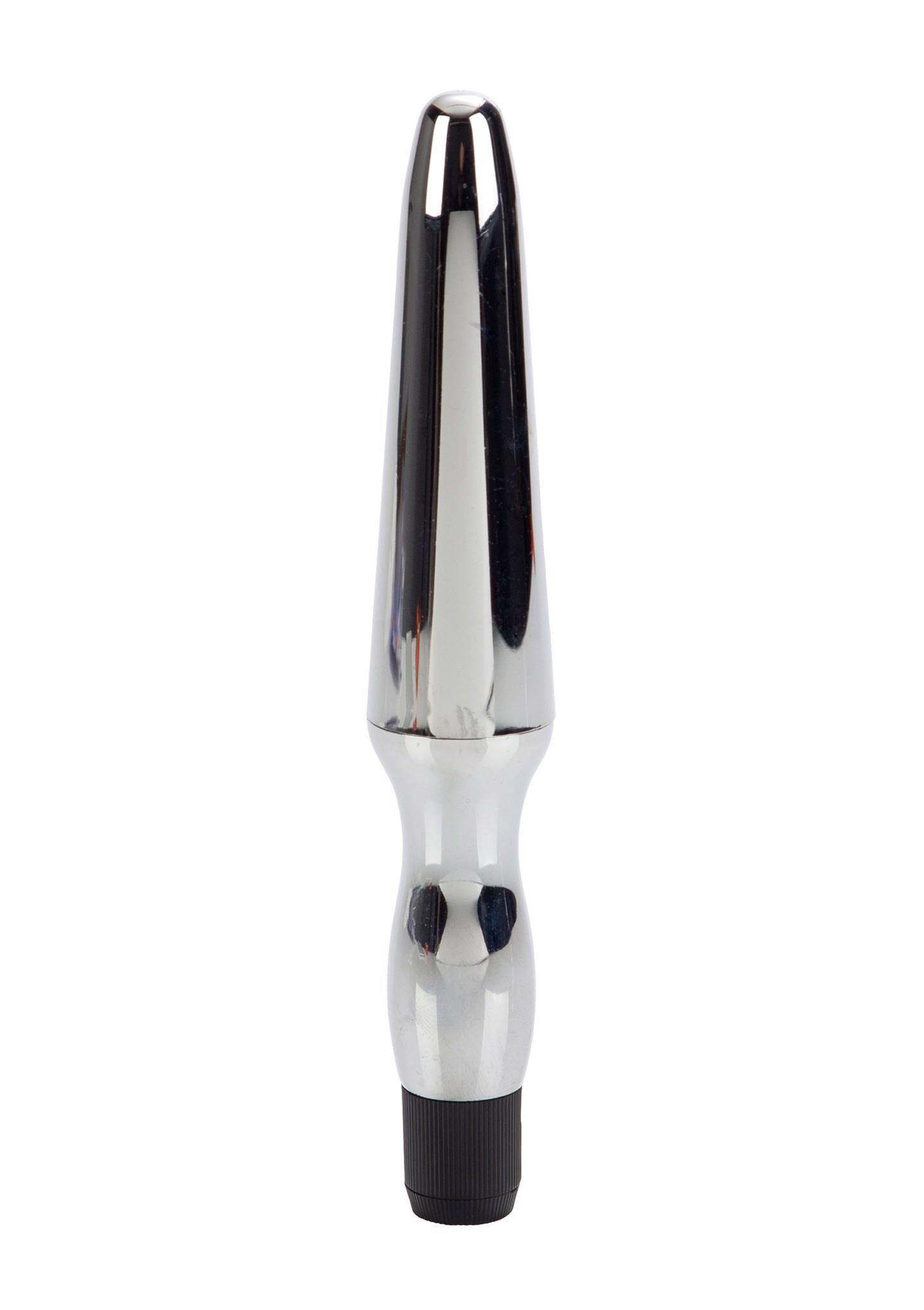 12134_SILVER_01 Waterproof Anal Probe Silver - obrazek 1