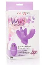Butterfly Remote Rocking Penis Purple - obrazek 2