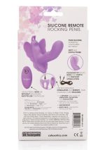 Butterfly Remote Rocking Penis Purple - obrazek 4