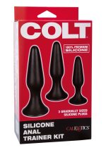 COLT Silicone Anal Trainer Kit Black - obrazek 2