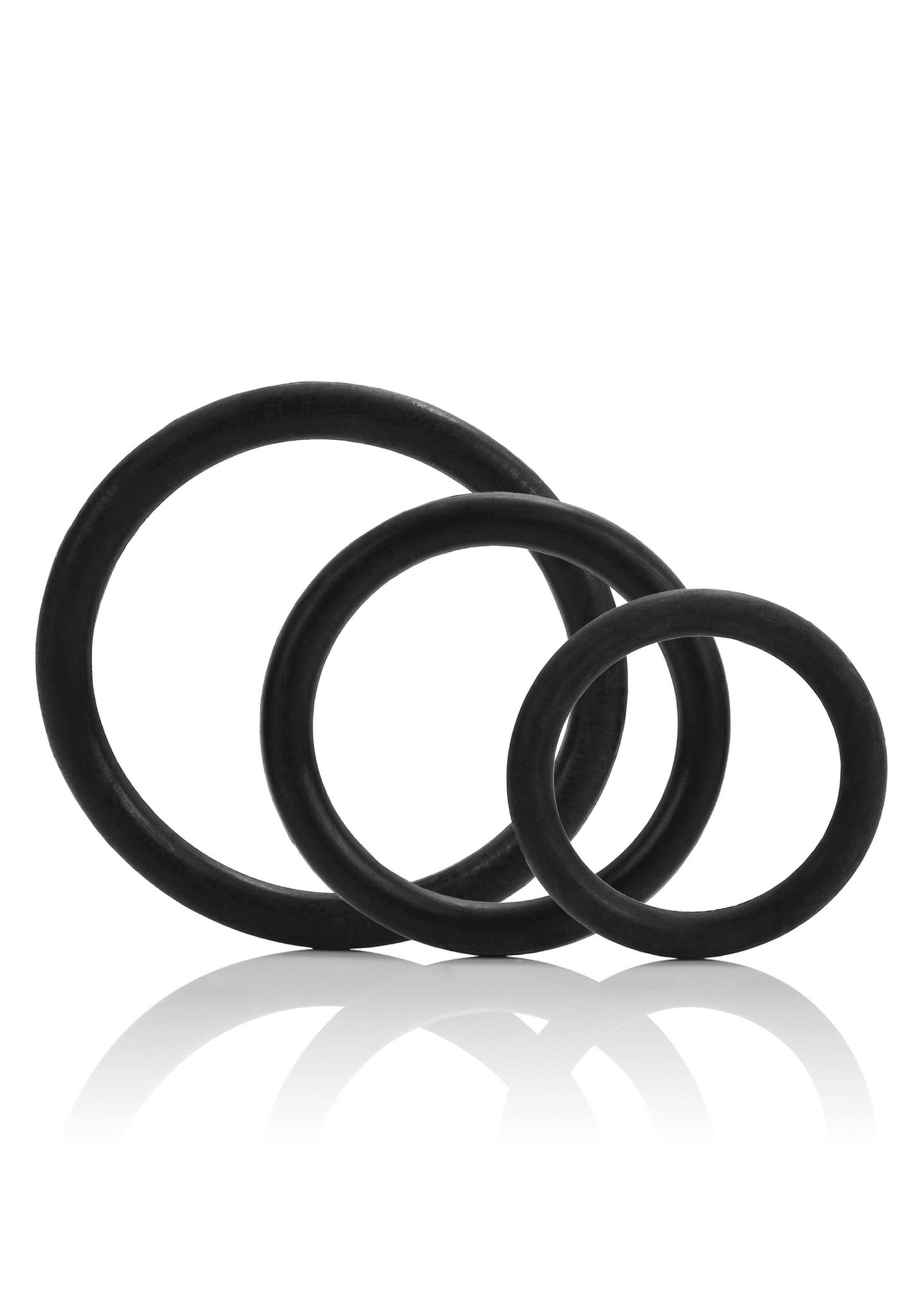 12720_BLACK_01 Tri-Rings Black - obrazek 1