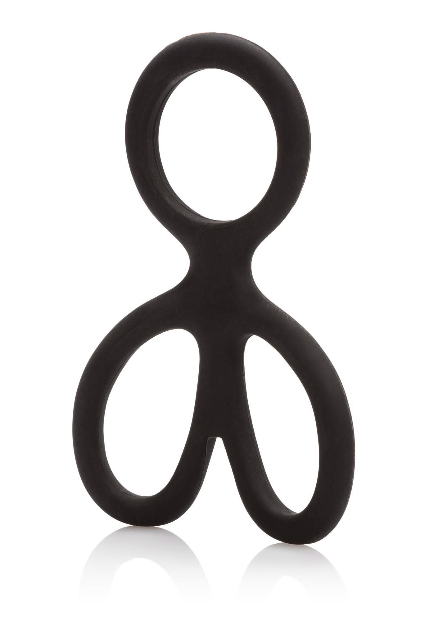12724_BLACK_01 Silicone Ball Spreader Black - obrazek 1