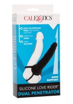 Silicone Dual Penetrator Black - obrazek 2
