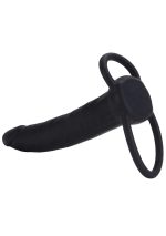 Silicone Dual Penetrator Black - obrazek 3