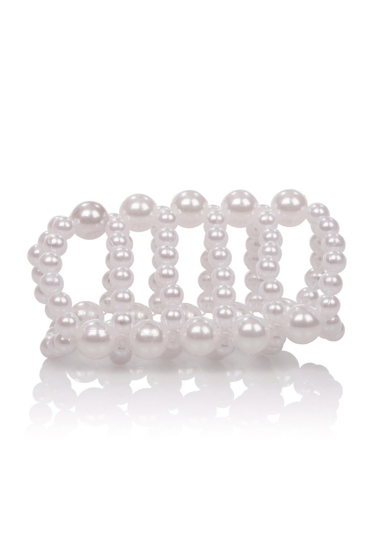 12871_TRANSPA_01 Pearl Stroker Beads Large Transparent - obrazek 1