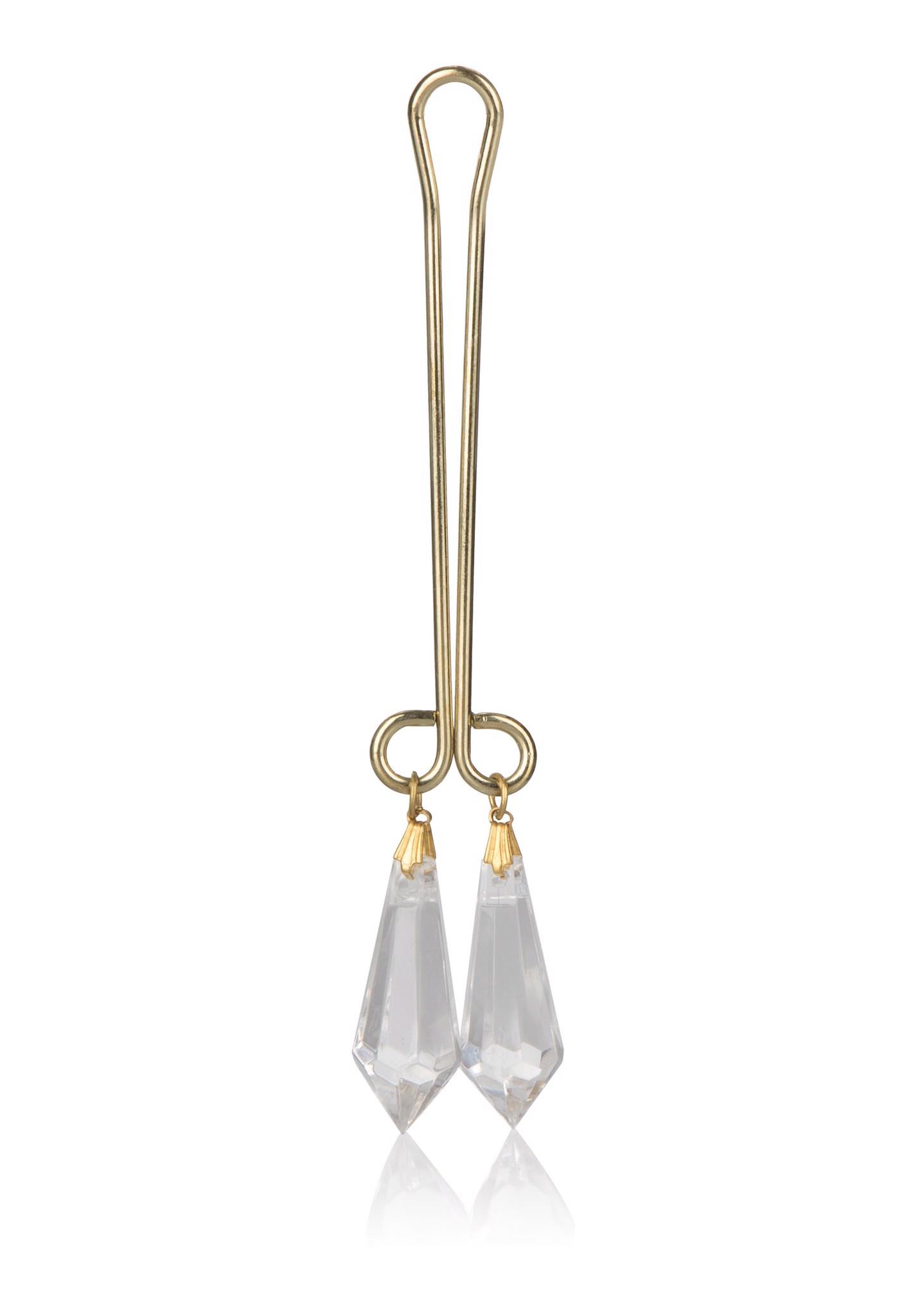 12941_TRANSPA_01 Crystal Clitoral Jewelry Transparent - obrazek 1