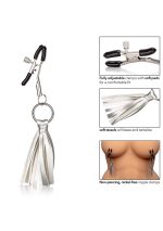 Playful Tassels Nipple Clamps Silver - obrazek 5