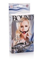 Open Ring Gag Black - obrazek 2