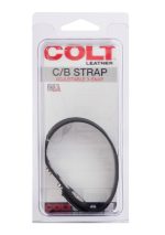 COLT Leather C/B Strap 3-snap Black - obrazek 2