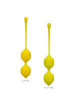 Kegel Training Set Lemon Yellow - obrazek 3