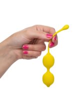 Kegel Training Set Lemon Yellow - obrazek 4