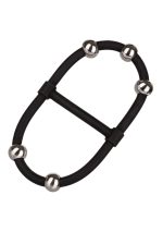 Beaded Dual Silicone Maximizer Black - obrazek 5