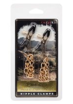Ride Em Denim Nipple Clamps Gold - obrazek 8