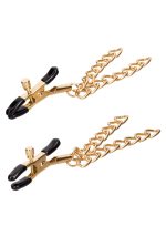 Ride Em Denim Nipple Clamps Gold - obrazek 9