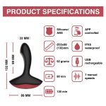 Magic Motion - Solstice App Controlled Prostate Vibrator - obrazek 6
