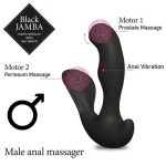 FeelzToys - Black Jamba Anal Vibrator - obrazek 3