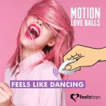 FeelzToys - Remote Controlled Motion Love Balls Jivy - obrazek 4