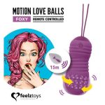 FeelzToys - Remote Controlled Motion Love Balls Foxy - obrazek 2