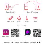 Magic Motion - Vini App Controlled Love Egg Pink - obrazek 10