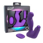 Nexus - Max 20 Remote Control Unisex Massager Purple - obrazek 5