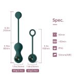 Magic Motion - Crystal Duo Smart Kegel Vibrator with Weight Set - obrazek 6