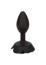 Large Rose Anal Plug Black - obrazek 14