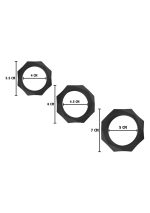 Heavy C-Ring Set Black - obrazek 10