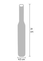 Spiked Paddle Large Black - obrazek 9