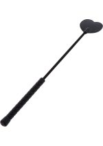 Crop Whip Heart Black - obrazek 2