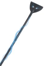 Electro Shock Riding Crop Black - obrazek 2