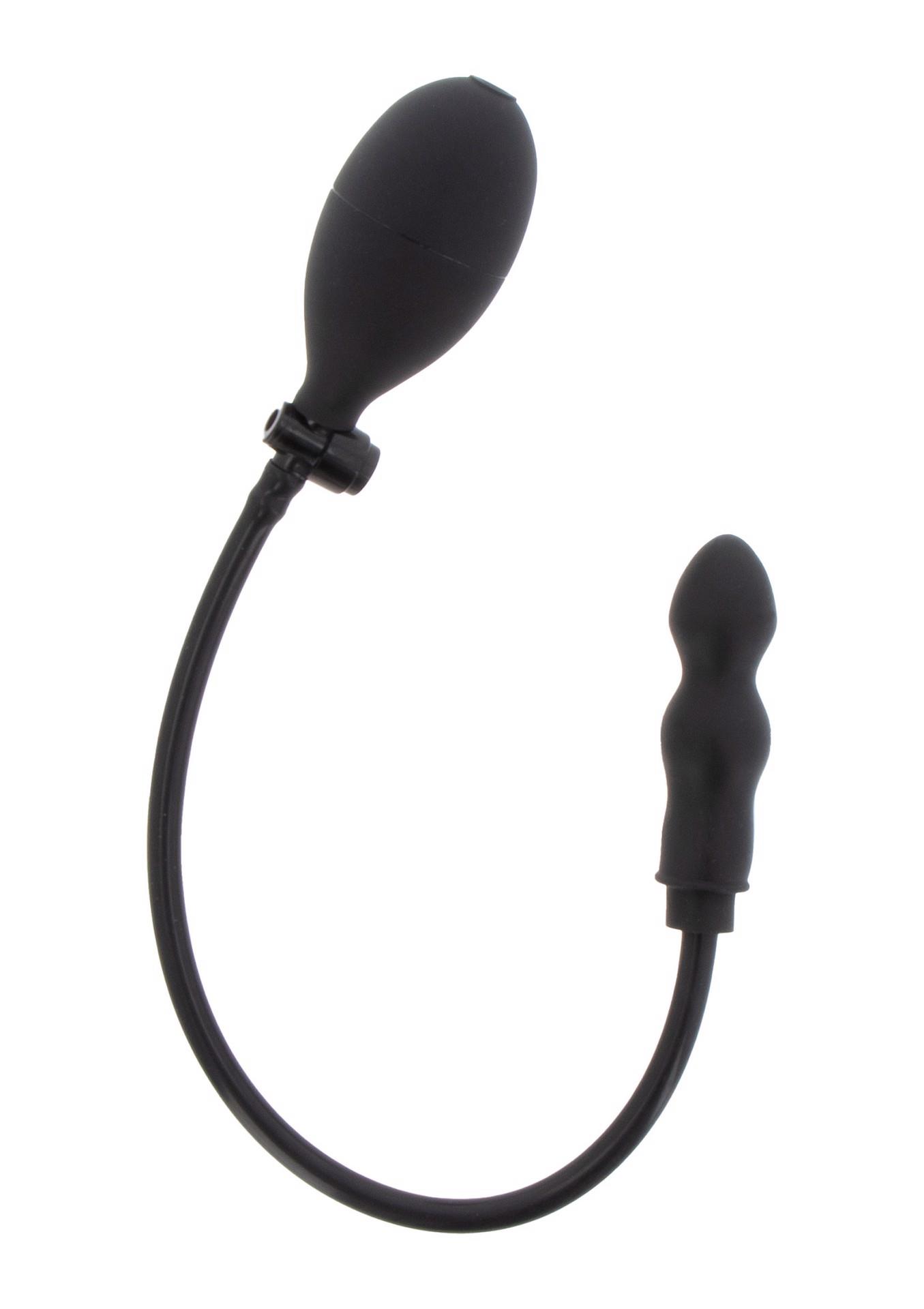 16850_BLACK_01 Inflatable Bulb Plug Starter Black - obrazek 1